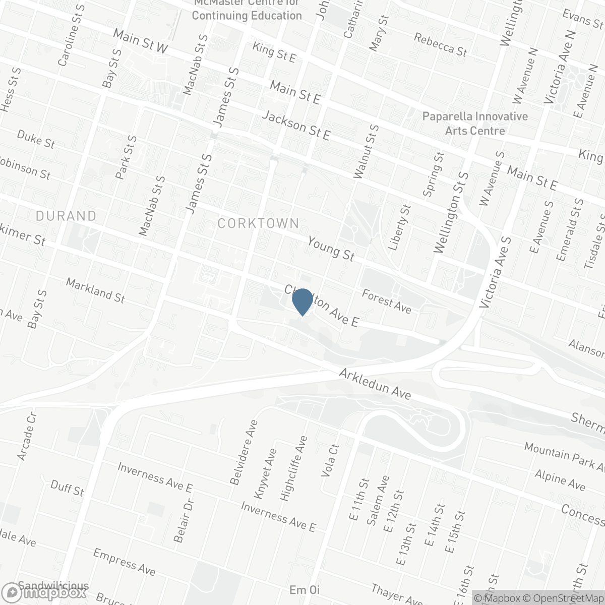 150 CHARLTON Avenue E Unit# 2905, Hamilton, Ontario L8N 3X3